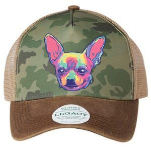 Tie Dye Chihuahua Legacy Tie Dye Trucker Hat