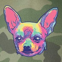 Tie Dye Chihuahua Legacy Tie Dye Trucker Hat