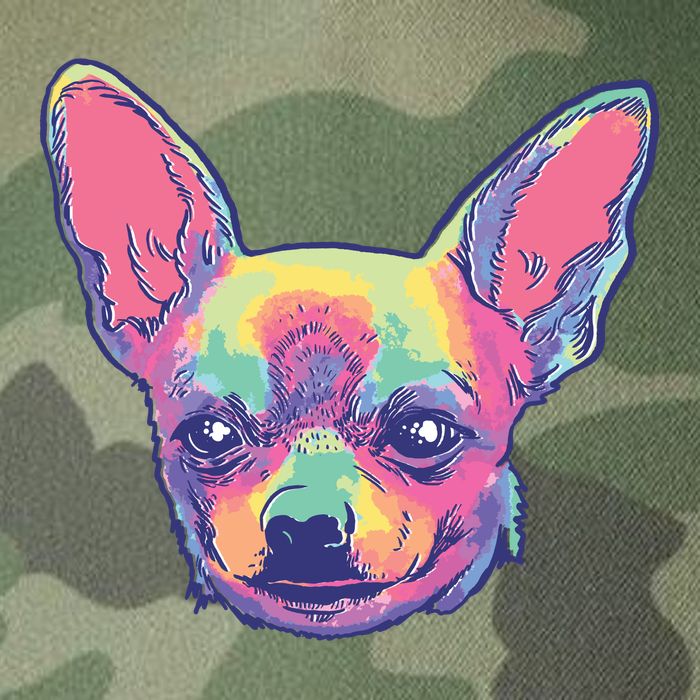 Tie Dye Chihuahua Legacy Tie Dye Trucker Hat