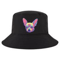 Tie Dye Chihuahua Cool Comfort Performance Bucket Hat