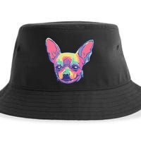 Tie Dye Chihuahua Sustainable Bucket Hat