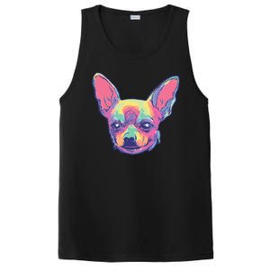 Tie Dye Chihuahua PosiCharge Competitor Tank