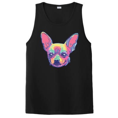 Tie Dye Chihuahua PosiCharge Competitor Tank