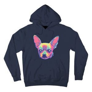 Tie Dye Chihuahua Tall Hoodie