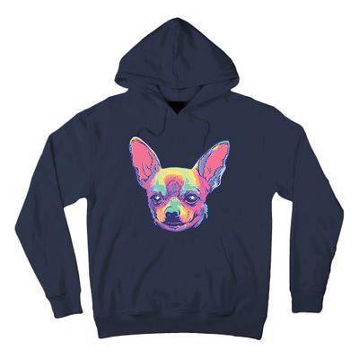 Tie Dye Chihuahua Tall Hoodie