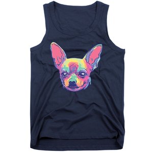 Tie Dye Chihuahua Tank Top