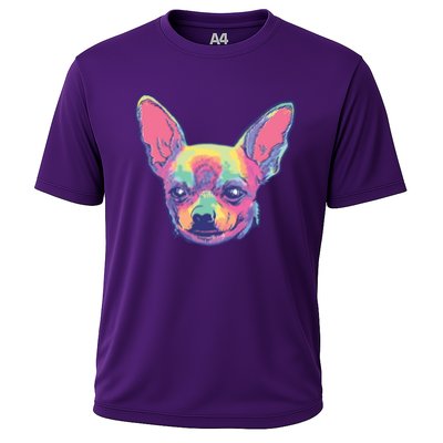 Tie Dye Chihuahua Performance Shirt