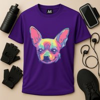 Tie Dye Chihuahua Performance Shirt