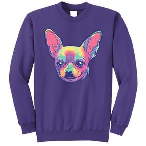 Tie Dye Chihuahua Sweatshirt