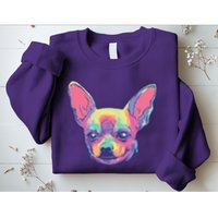 Tie Dye Chihuahua Sweatshirt