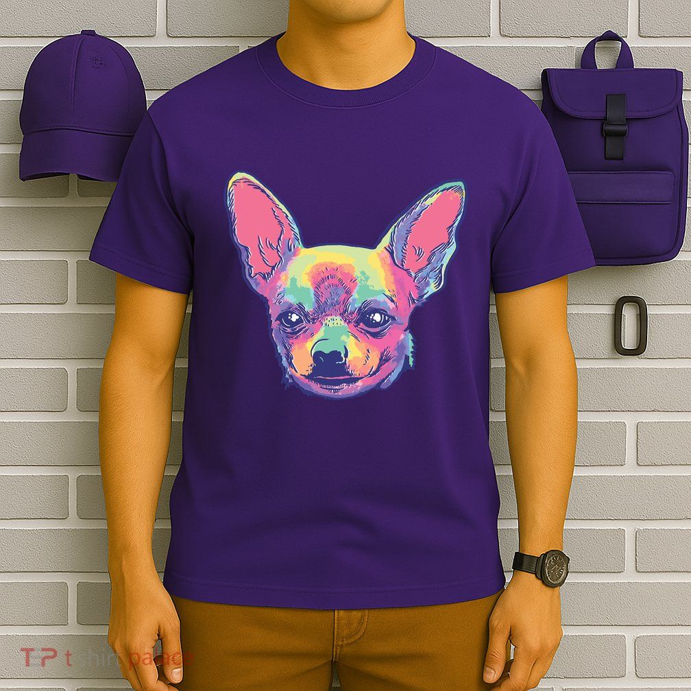 Tie Dye Chihuahua T-Shirt