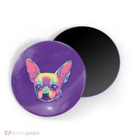 Tie Dye Chihuahua Magnet