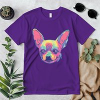 Tie Dye Chihuahua Premium T-Shirt