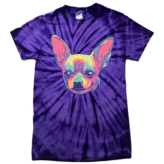 Tie Dye Chihuahua Tie-Dye T-Shirt