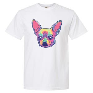 Tie Dye Chihuahua Garment-Dyed Heavyweight T-Shirt