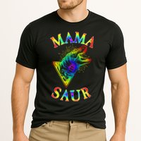 Tie Dye Mama Saur Mamasaurus T-Rex Dinosaur Cooling Performance Crew T-Shirt