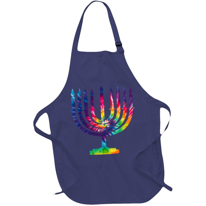 Tie Dye Menorah Hanukkah Chanukah Apron