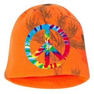 Tie Dye Peace Sign Kati - Camo Knit Beanie