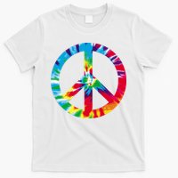 Tie Dye Peace Sign T-Shirt