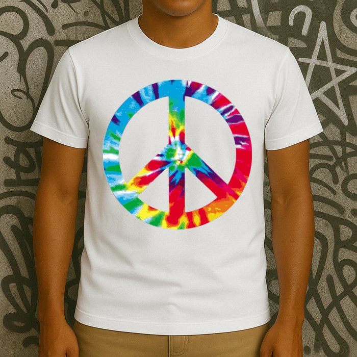 Tie Dye Peace Sign T-Shirt