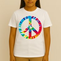 Tie Dye Peace Sign T-Shirt