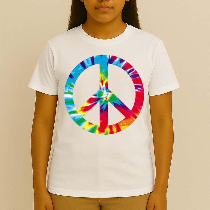 Tie Dye Peace Sign T-Shirt