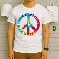Tie Dye Peace Sign T-Shirt