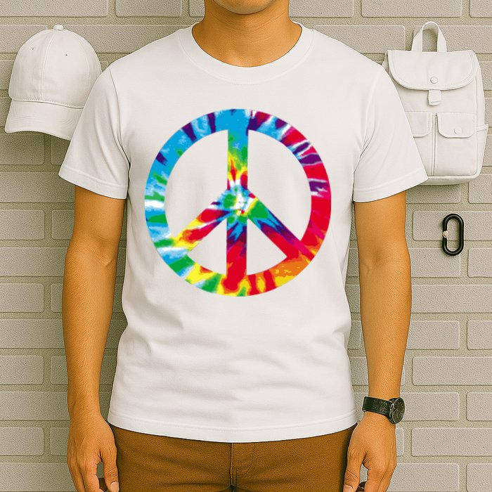 Tie Dye Peace Sign T-Shirt