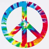 Tie Dye Peace Sign T-Shirt