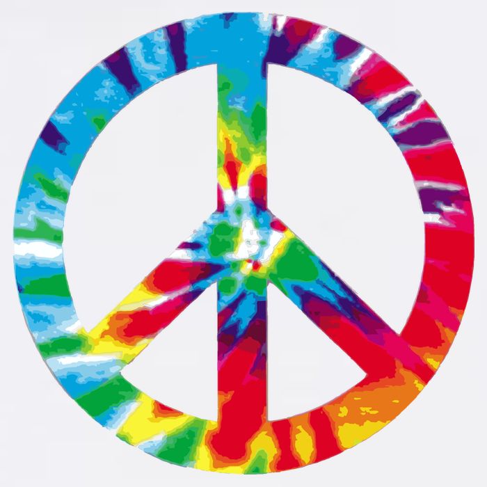 Tie Dye Peace Sign T-Shirt
