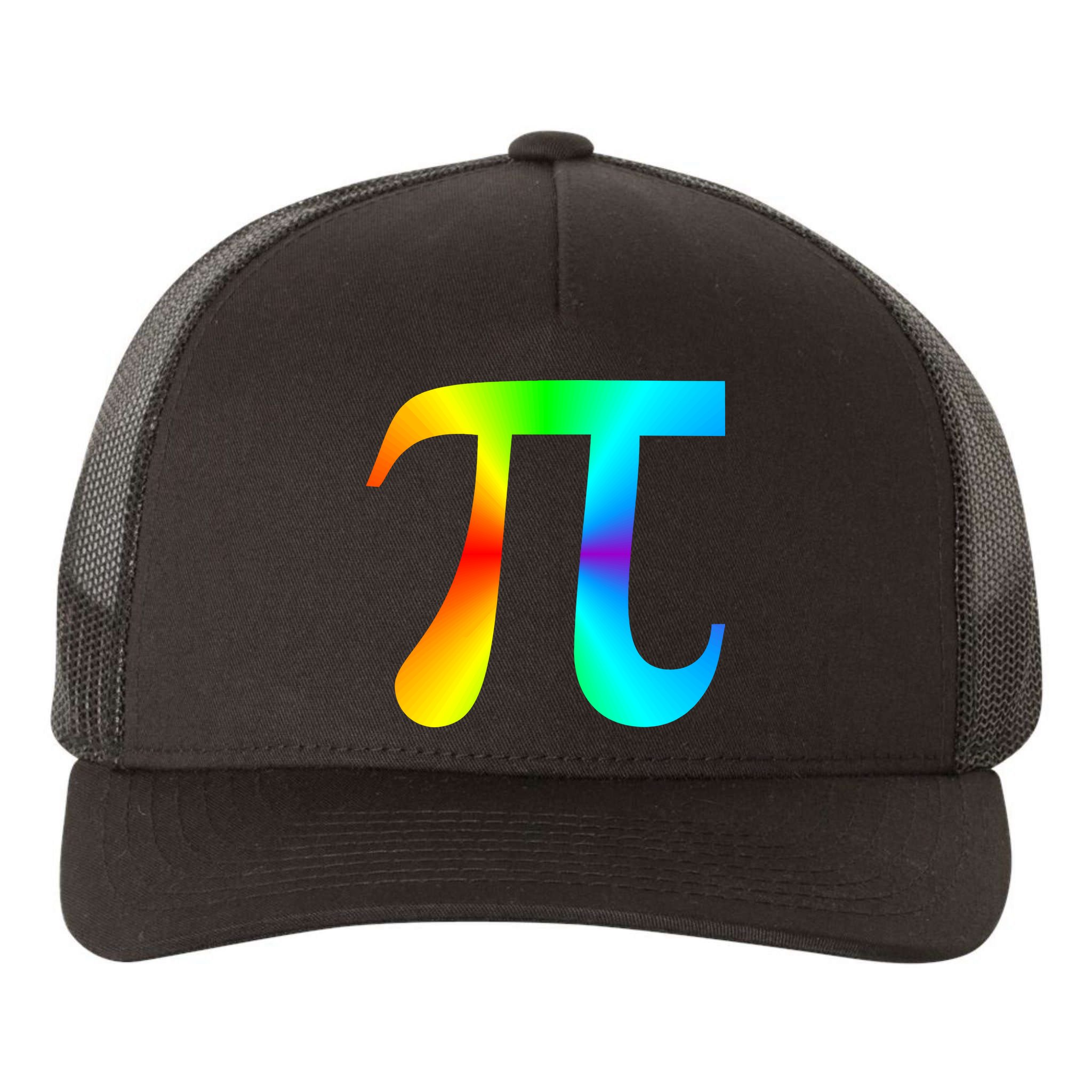 Tie Dye Pi Yupoong Adult 5-Panel Trucker Hat