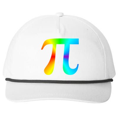 Tie Dye Pi Snapback Five-Panel Rope Hat