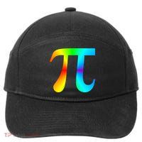 Tie Dye Pi 7-Panel Snapback Hat
