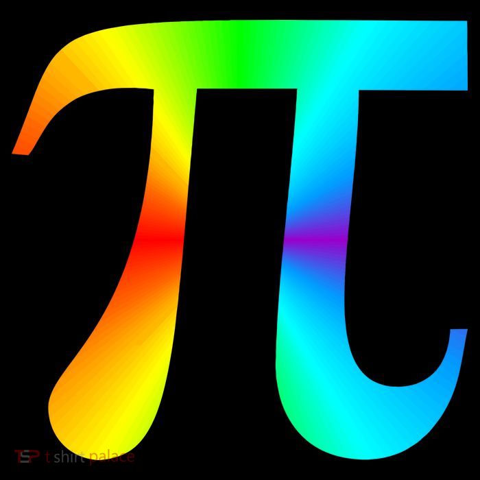 Tie Dye Pi Mug