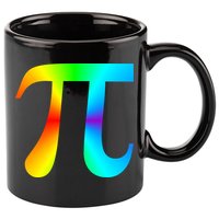 Tie Dye Pi 11oz C Handle Ceramic Mug
