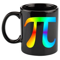 Tie Dye Pi 11oz C Handle Ceramic Mug
