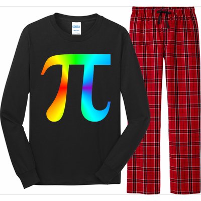 Tie Dye Pi Long Sleeve Pajama Set