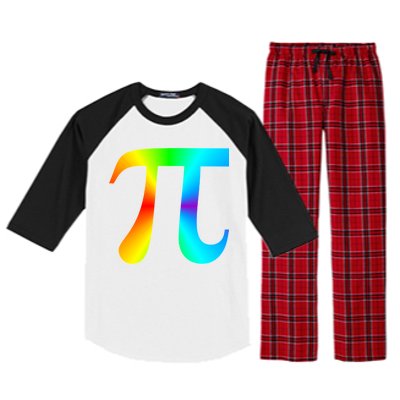 Tie Dye Pi Raglan Sleeve Pajama Set