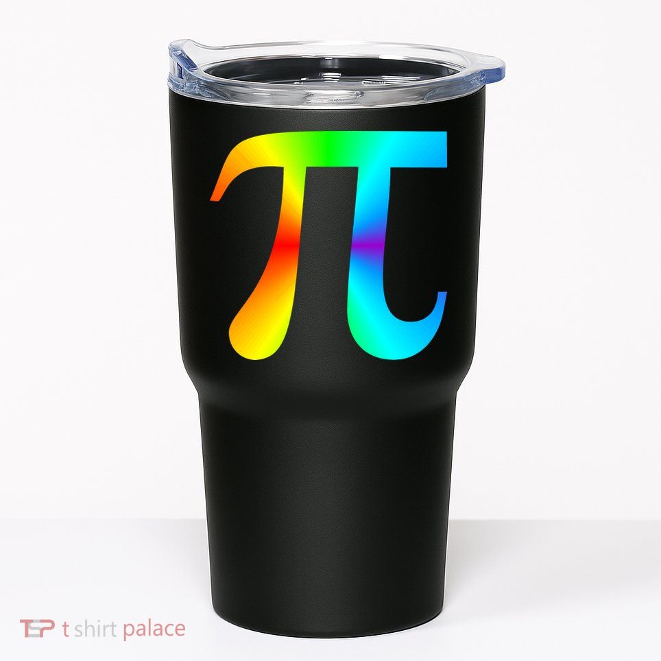 Tie Dye Pi Tumbler