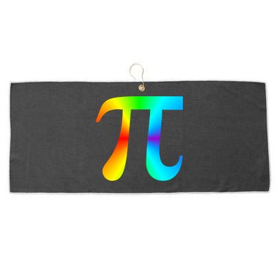 Tie Dye Pi Large Microfiber Waffle Golf Towel