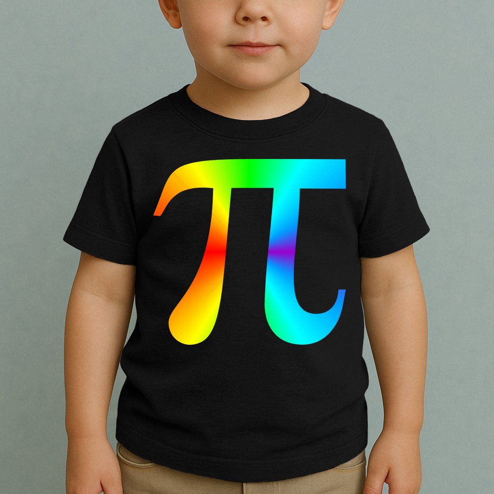 Tie Dye Pi Toddler T-Shirt