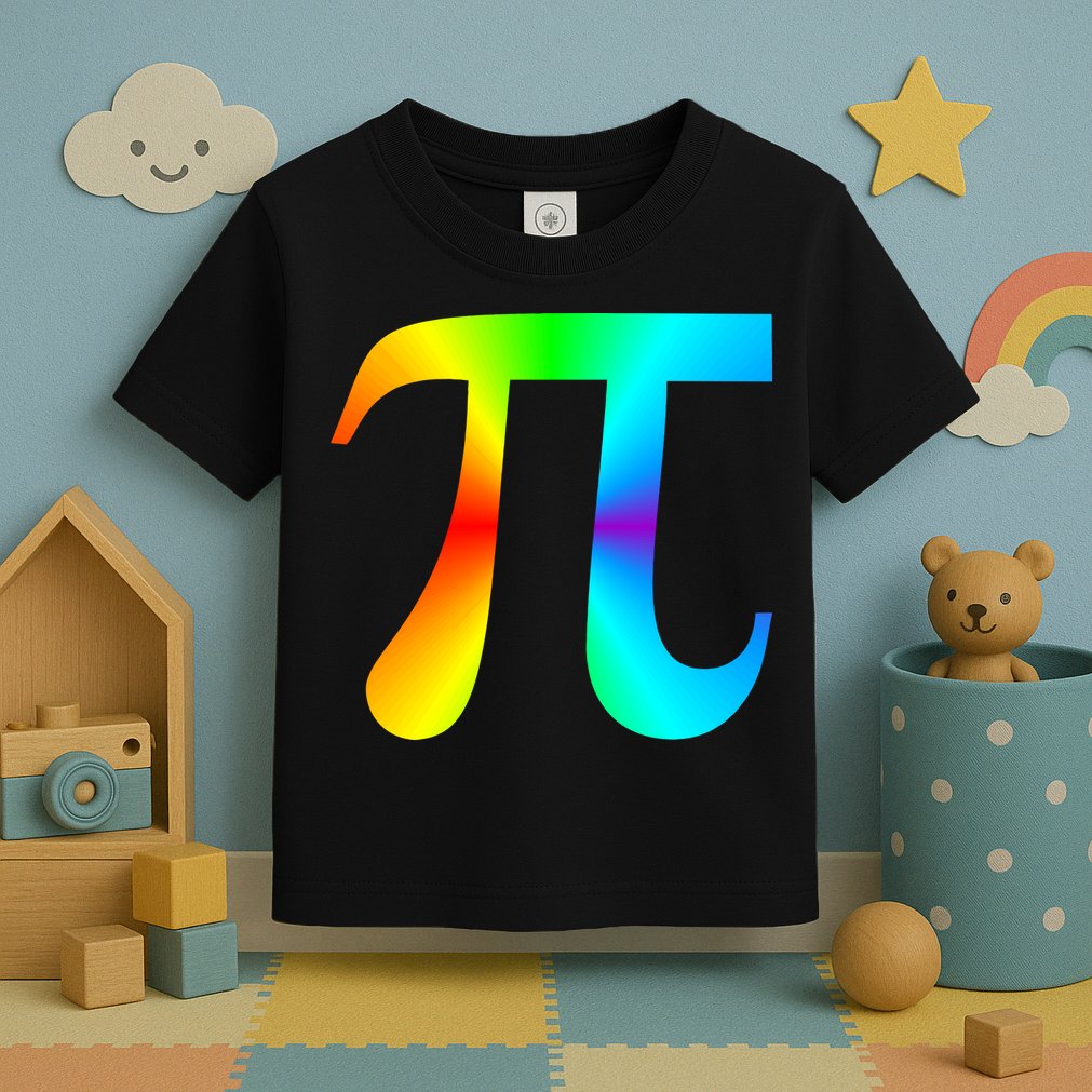 Tie Dye Pi Toddler T-Shirt