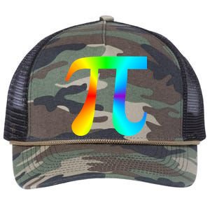 Tie Dye Pi Retro Rope Trucker Hat Cap