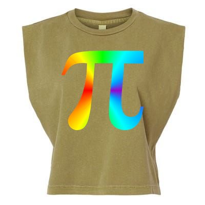 Tie Dye Pi Garment-Dyed Women's Muscle Tee