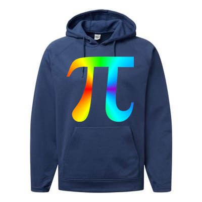 Tie Dye Pi Performance Fleece Hoodie