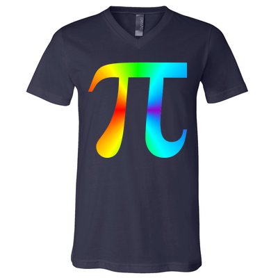 Tie Dye Pi V-Neck T-Shirt