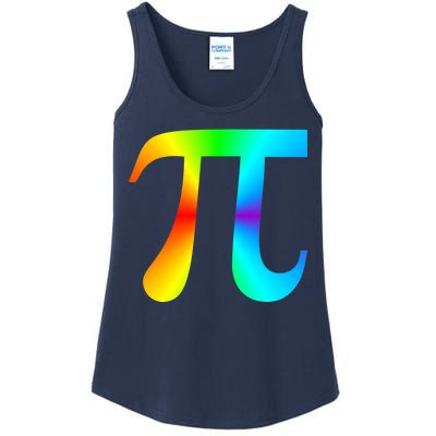 Tie Dye Pi Ladies Essential Tank