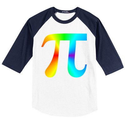 Tie Dye Pi Baseball Sleeve Shirt