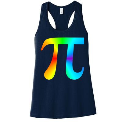 Tie Dye Pi Women's Racerback Tank