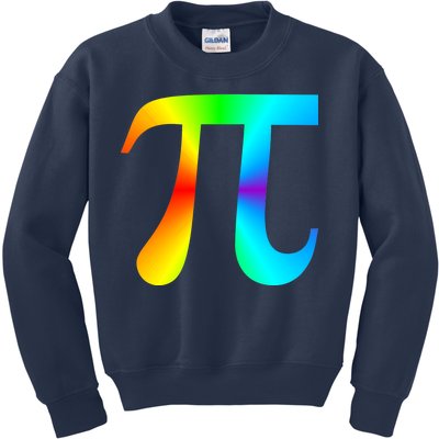 Tie Dye Pi Kids Sweatshirt